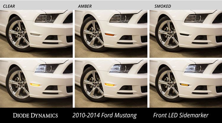 2010-2014 Ford Mustang LED Sidemarkers