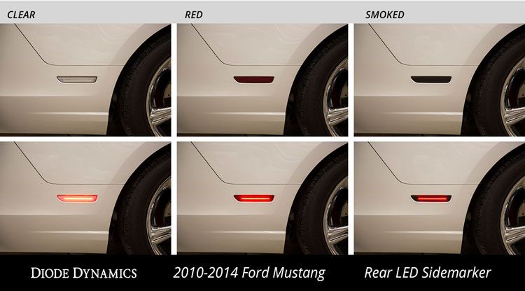 2010-2014 Ford Mustang LED Sidemarkers