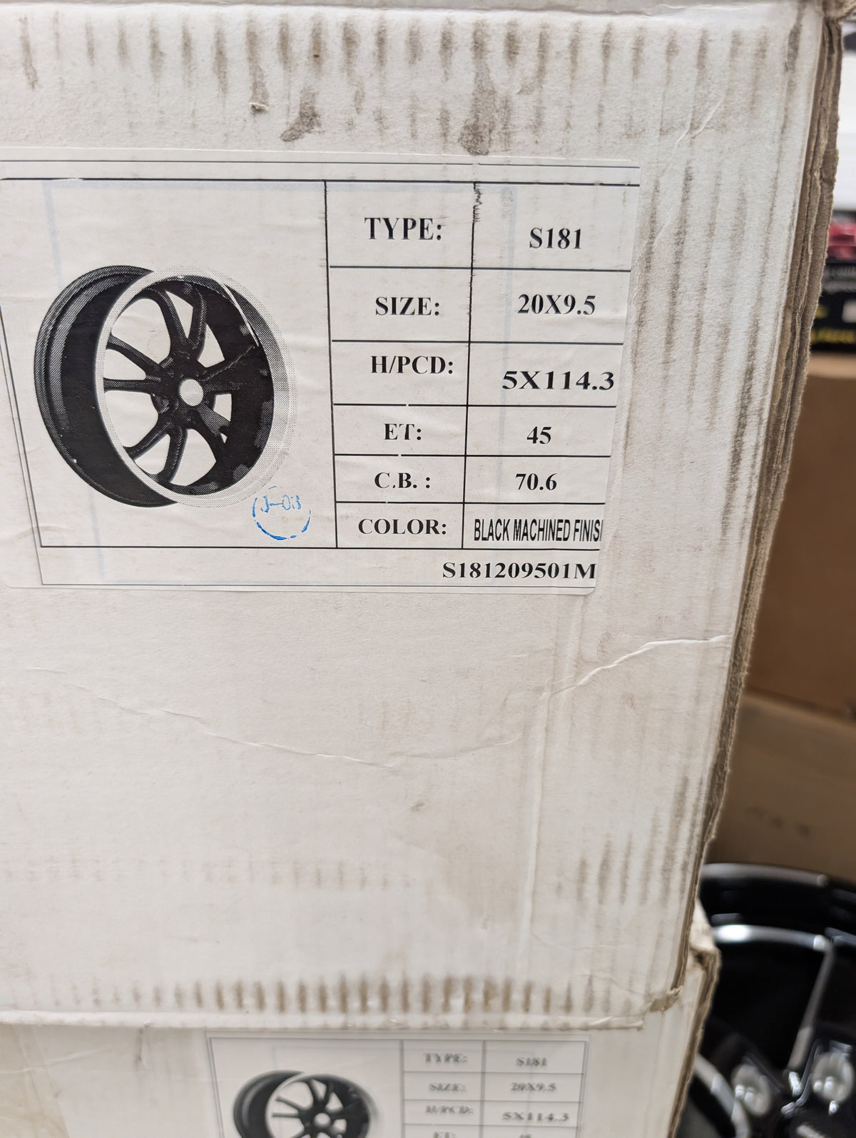 S181 Mustang Rims Discontinued - Just a pair - 20x9.5 5x114.3