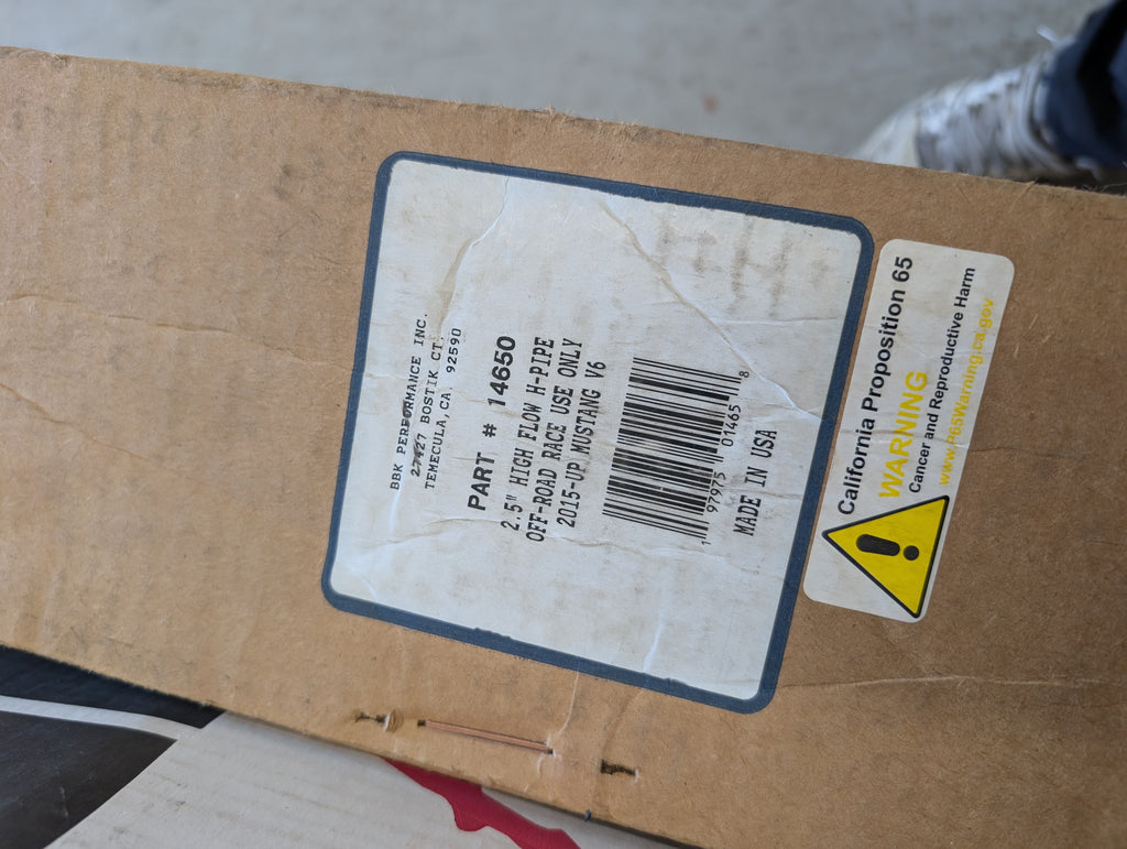BBK CNC Series High-Flow H-Pipes 14650