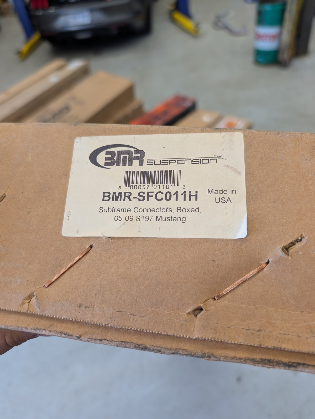 BMR Subframe Connectors for 2005-2014 MUSTANG - SFC011H