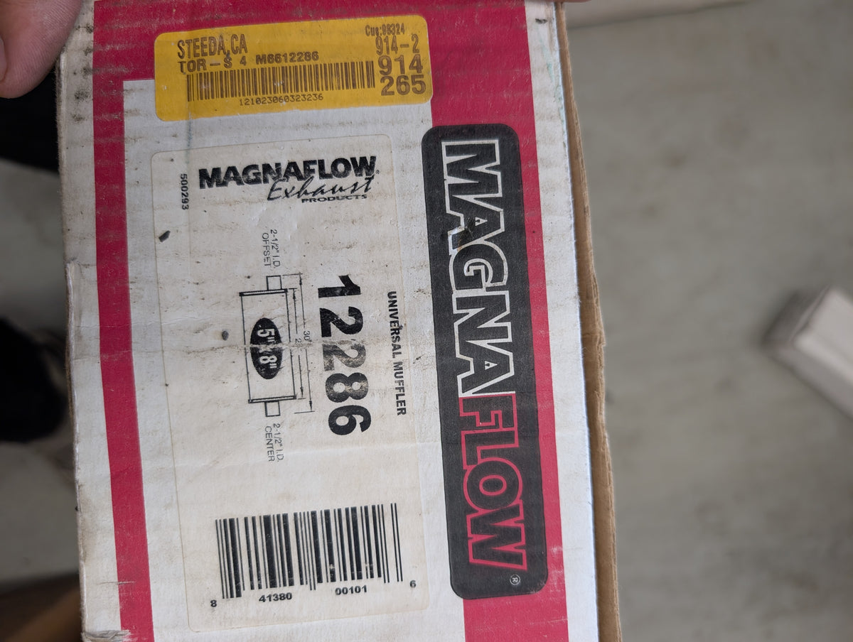 MagnaFlow Performance 409 Stainless Steel 2.5 Inch Muffler 12286