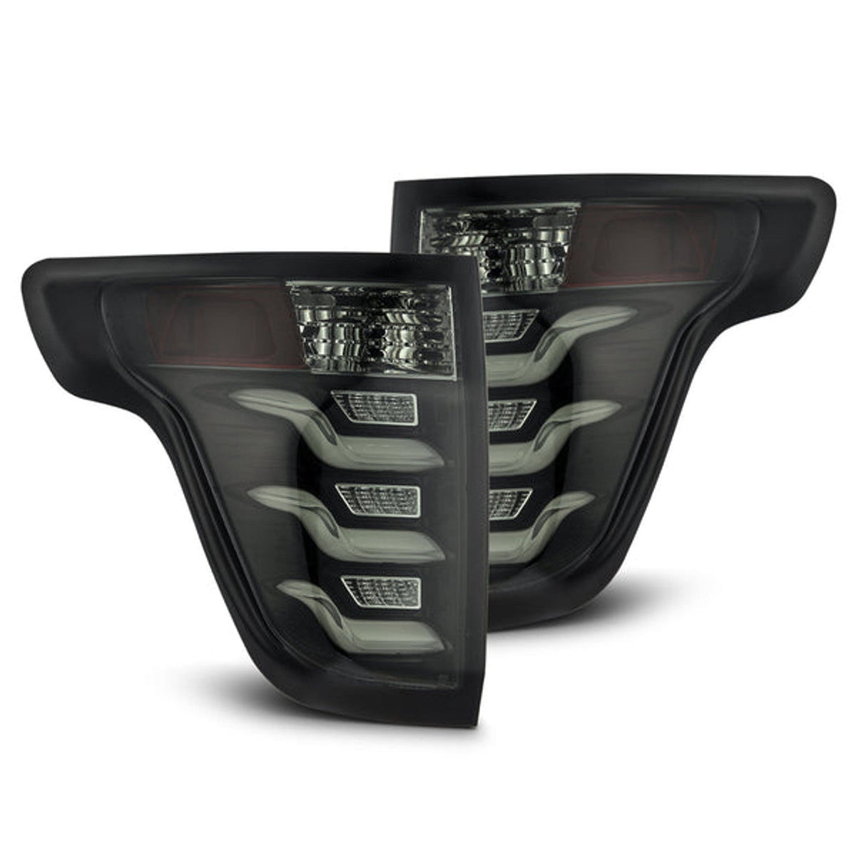 AlphaRex Explorer PRO-Series LED Taillights - Jet Black or Red (2021-2025)