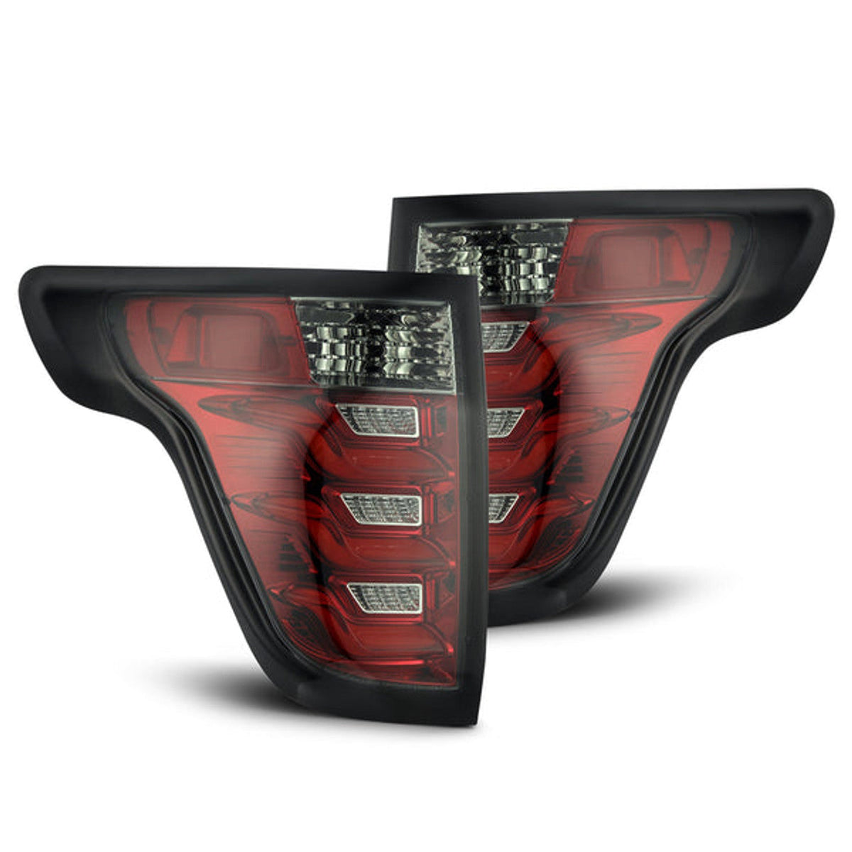 AlphaRex Explorer PRO-Series LED Taillights - Jet Black or Red (2021-2025)