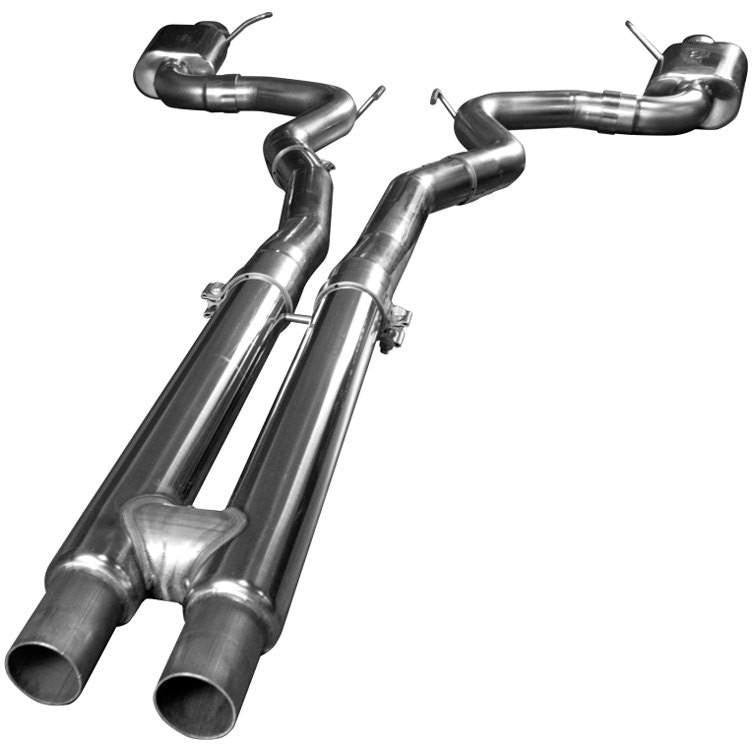 2015+ CAT BACK EXHAUST W/ H-PIPE & POLISHED TIPS
