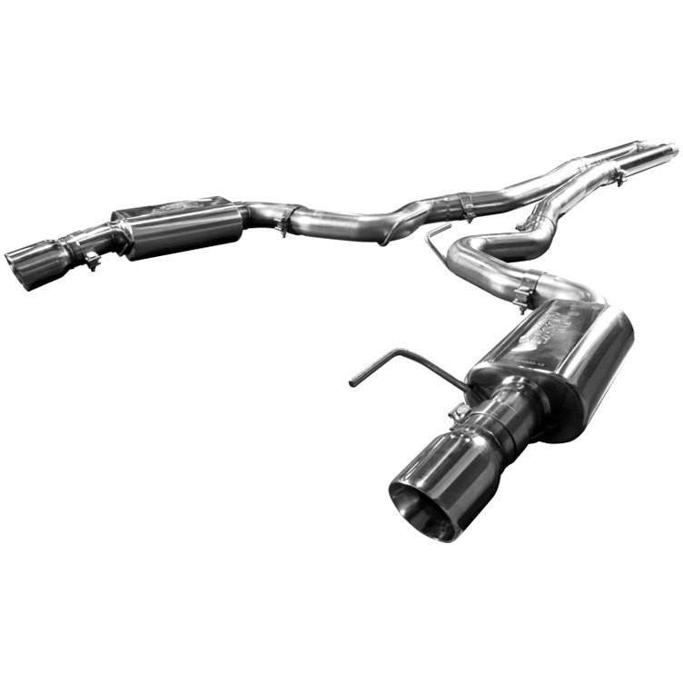2015+ CAT BACK EXHAUST W/ H-PIPE & POLISHED TIPS