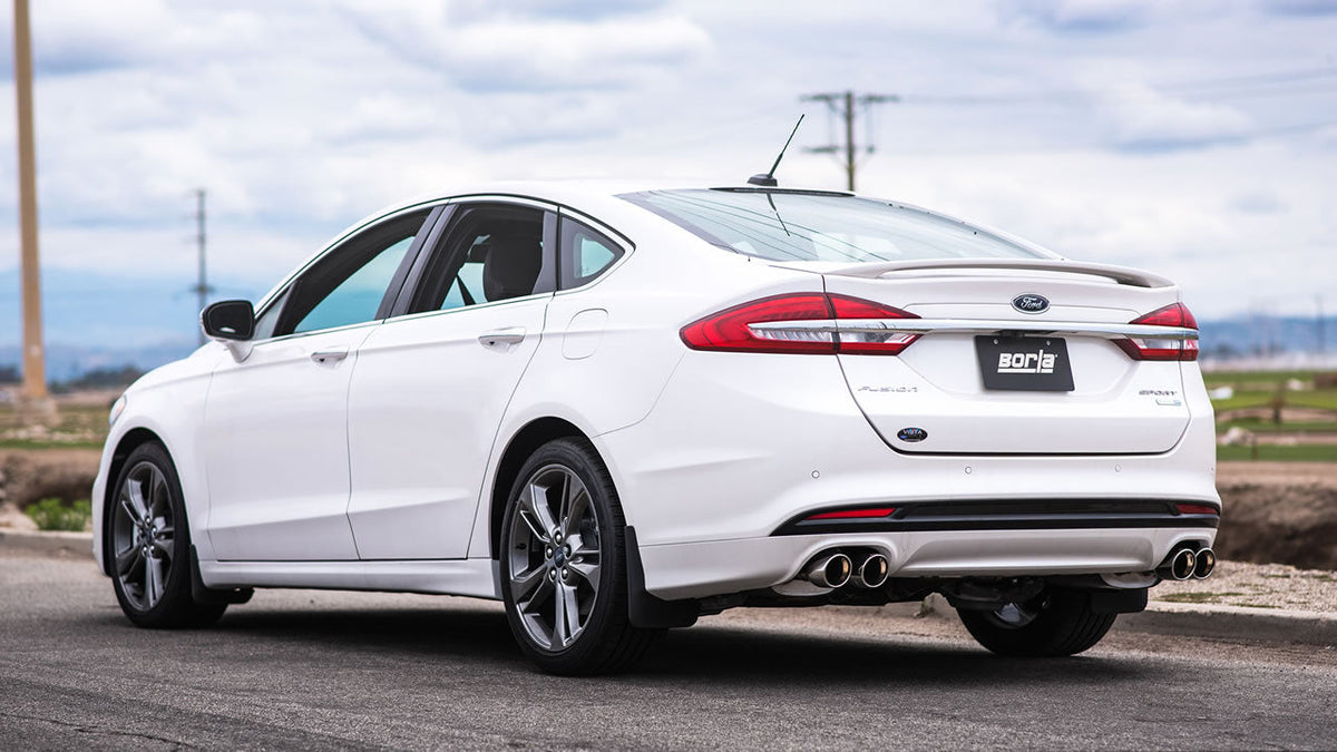 Borla Fusion Sport S-Type Quad-Tip Axle-Back Exhaust 2.25" (2017-2019)