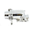 Throttle Body and Plenum Combo (Polished 70mm)
