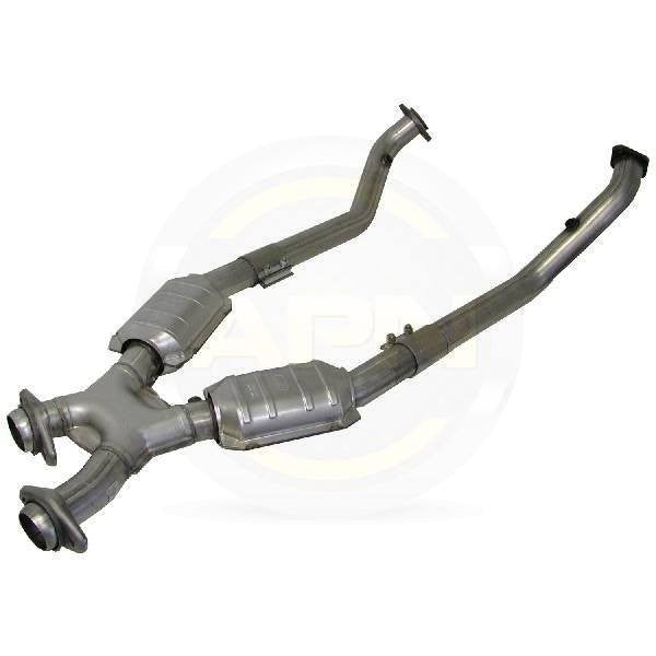 X-Pipe With High Flow Converters (2.5