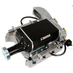 8-13PSI Intercooled Supercharger Kit - Black