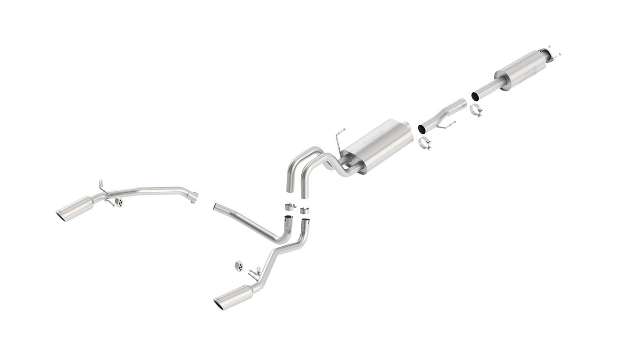 2011-2014 Ford F-150 Cat-Back Exhaust System S-Type Part # 140416 Borla