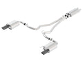 Borla Touring 2.5 in. Cat-Back Exhaust - Black Tips