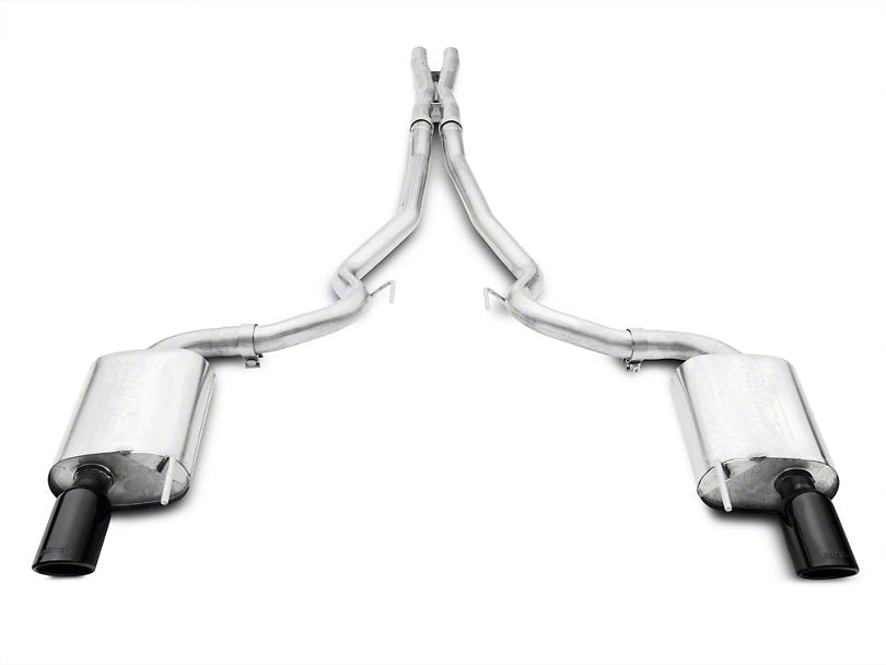 Borla Stinger S-Type 2.5in. Cat-Back Exhaust - Black Tips
