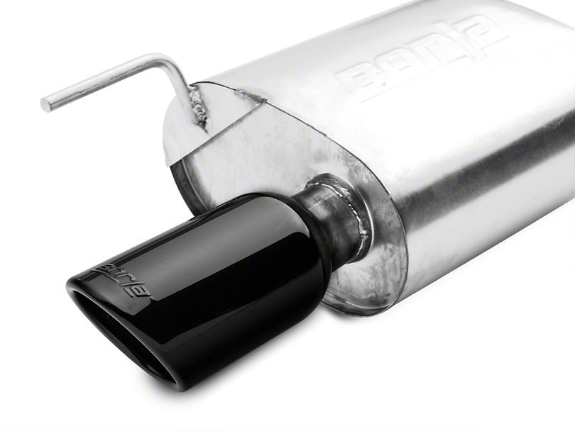 Borla Stinger S-Type 2.5in. Cat-Back Exhaust - Black Tips