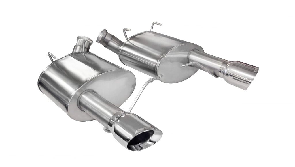 Xtreme, Sport / 3.0 in Axle-Back 4.0 in Single Tips | 2011-2014 Ford Mustang GT, Boss 302 (14317)