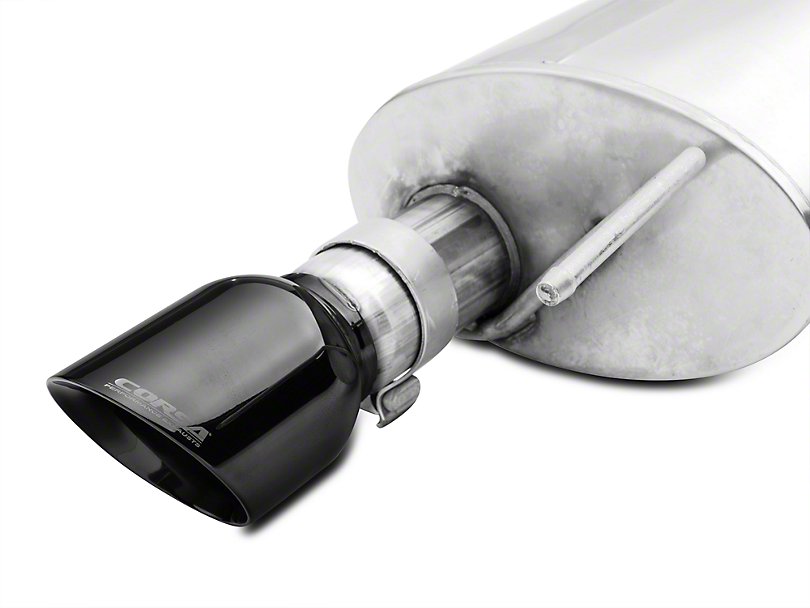 Corsa Sport Axle-Back Exhaust - Black Tips