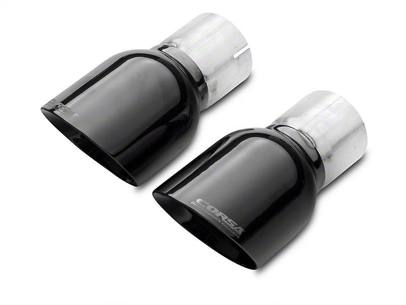 Corsa Xtreme Cat-Back Exhaust - Black Tips