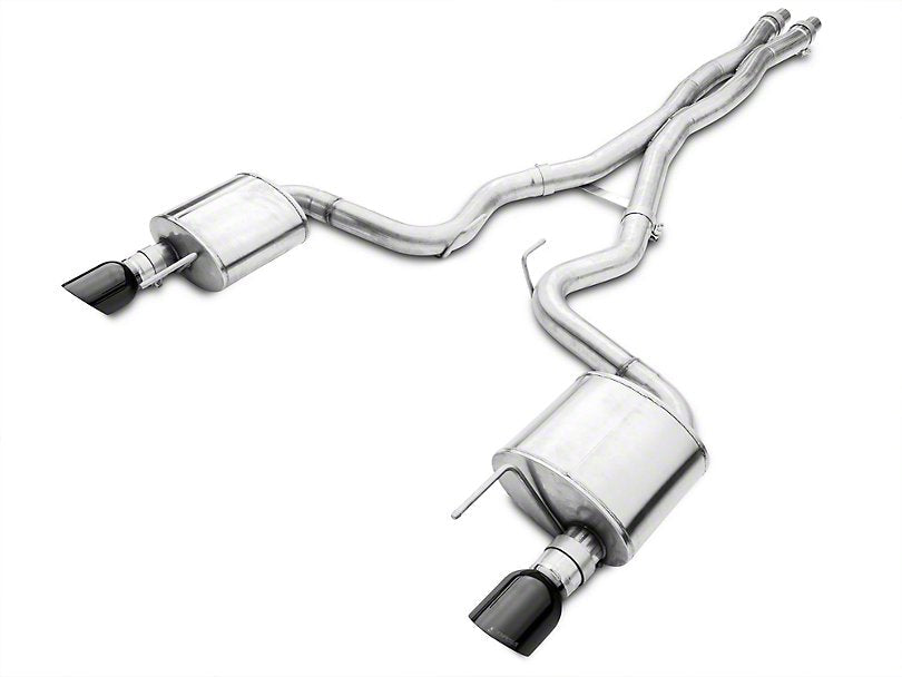 Corsa Xtreme Cat-Back Exhaust - Black Tips