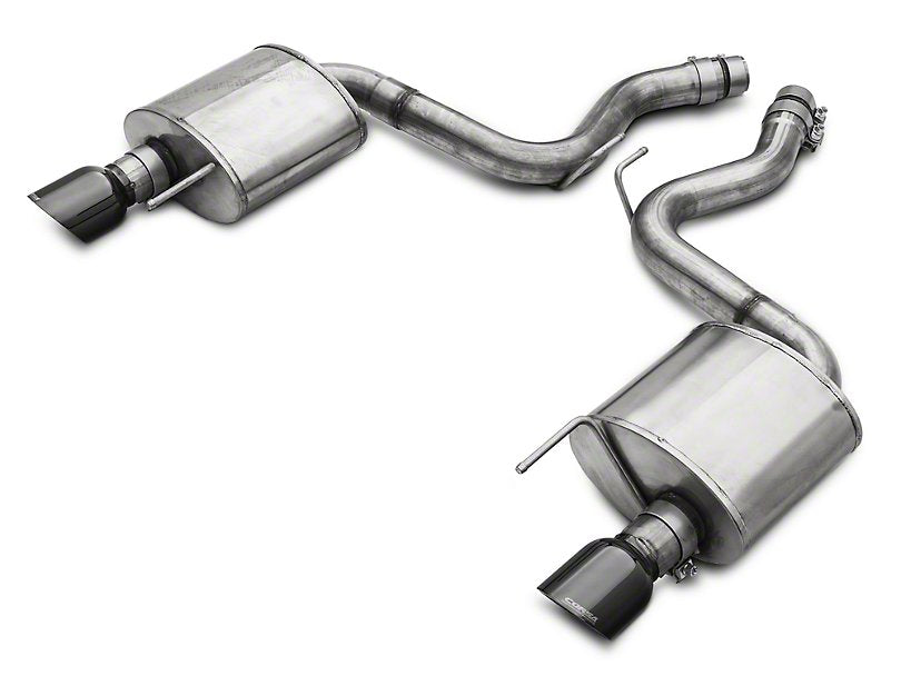 Corsa Touring Axle-Back Exhaust - Black Tips