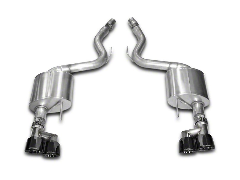 Corsa Sport 3 in. Axle-back Exhaust - Black Quad Tips