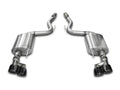Corsa Touring 3 in. Axle-Back Exhaust - Black Quad Tips