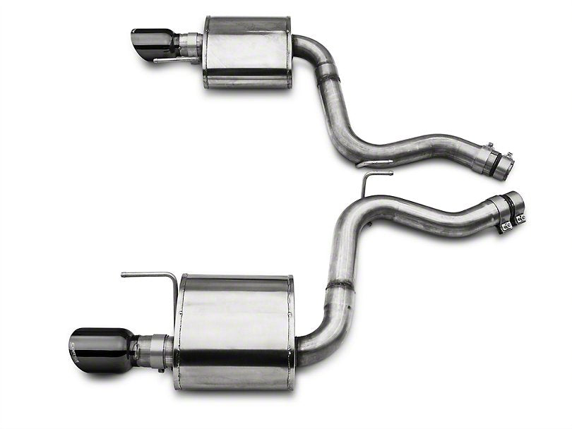 Corsa Touring Axle-Back Exhaust - Black Tips