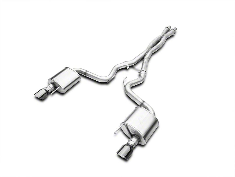 Corsa Sport Cat-Back Exhaust - Black Tips