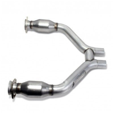 2015-16 Ford Mustang 3.7L V6 High Flow Mid H Pipe With Catalytic Converters