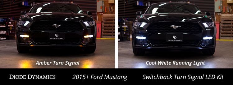 Diode Dynamics Mustang Switchback Turn Signal LED Kit (15-17 All, GT350 18-20)