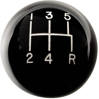 Classic Shifter Knob (5 Spd Pattern Black)