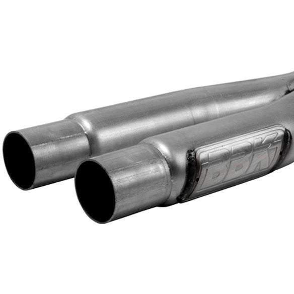 2015-17 Mustang 5.0 GT High Flow Resonator Delete X pipe (To Fit Factory Exhaust)
