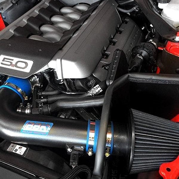2015-17 Ford Mustang GT Power+Plus Cold Air Intake Kit-Blackout
