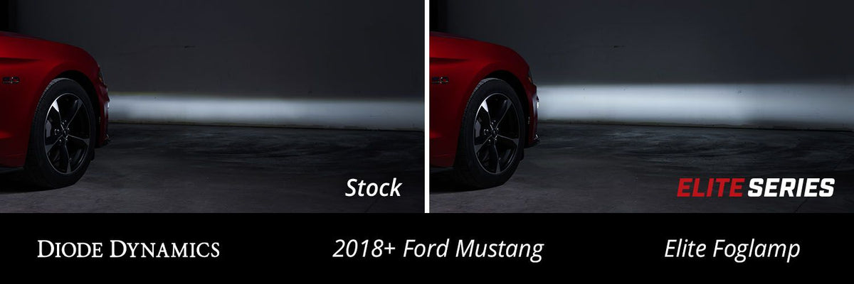 Elite Series Combination Fog Lamp for 2018-2023 Ford Mustang (pair)
