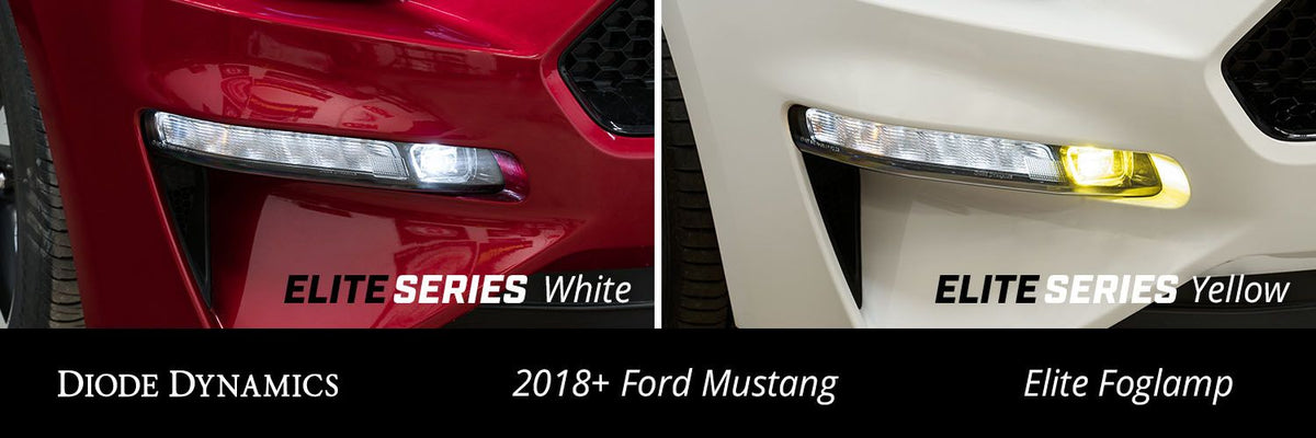 Elite Series Combination Fog Lamp for 2018-2023 Ford Mustang (pair)