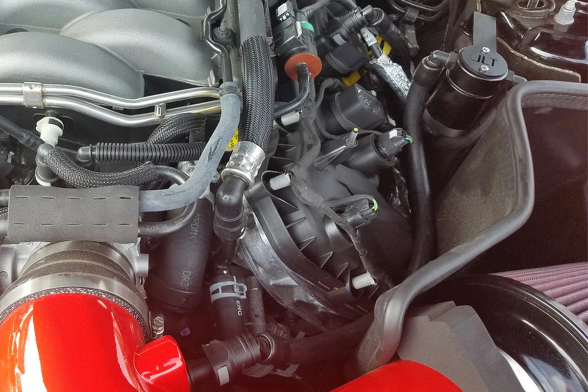 JLT Oil Separator 3.0 DRIVER SIDE (2018-2023 Mustang GT)