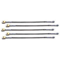 Stainless Steel Brake Line Kit (5 pc)