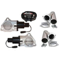 Stainless Steel Universal Electronic Exhaust Cutout Valves (2.5'')