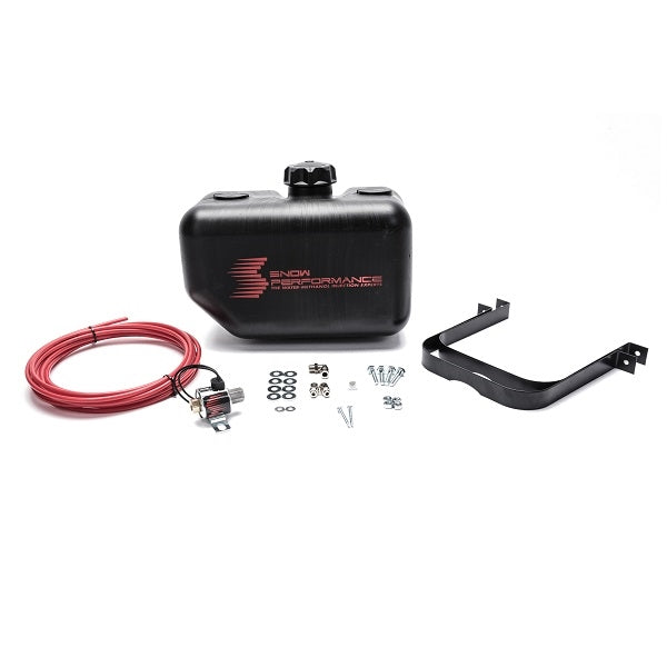 2.5 GAL. WATER-METHANOL TANK UPGRADE QUICK-CONNECT FITTINGS (W/BRACKETS, SOLENOID, HOSE & ALL NECESSARY FITTINGS) (13LX9.5HX7.5W)