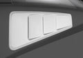 Quarter Window Louvers (Unpainted Pair)