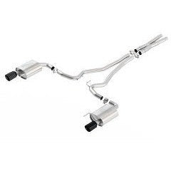 Sport Cat Back Exhaust System Black Chrome
