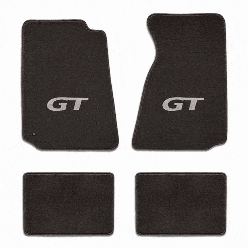 Dark Charcoal Floor Mats (With GT Logo)