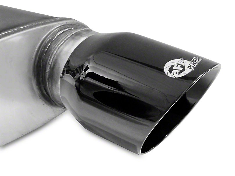 AFE Mach Force-XP 3 in. Cat-Back Exhaust w/ X-Pipe - Black Tips