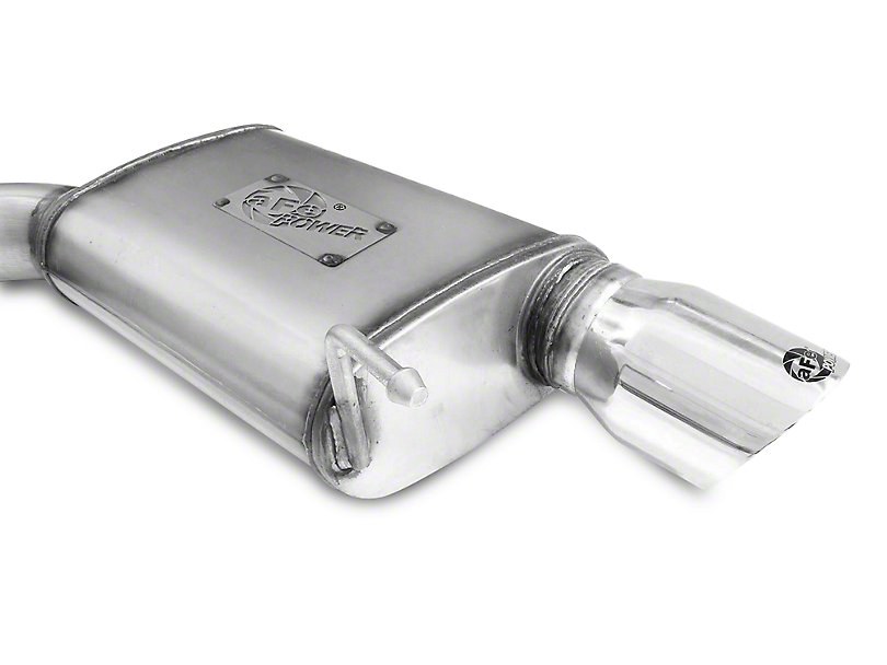 AFE Mach Force-XP 3 in. Cat-Back Exhaust w/ X-Pipe - Polished Tips