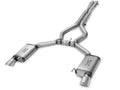 AFE Mach Force-XP 3 in. Cat-Back Exhaust w/ X-Pipe - Polished Tips