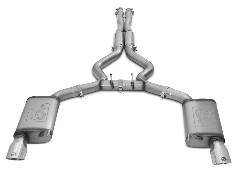 AFE Mach Force XP 3 in. Cat-Back Exhaust w/ Polished Tips - Sport Tone