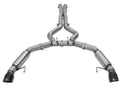 AFE Mach Force XP 3 in. Cat-Back Exhaust w/ Black Tips - Aggressive Tone
