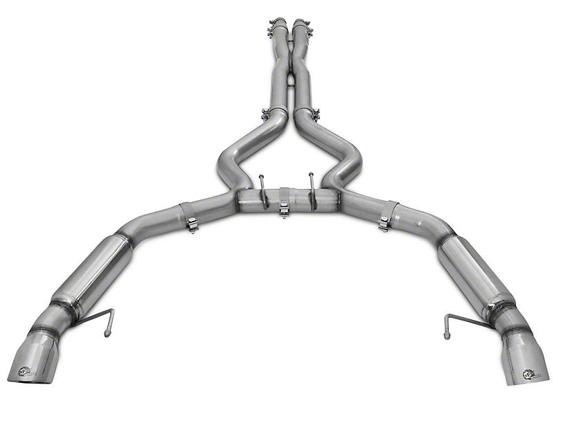 AFE Mach Force XP 3 in. Cat-Back Exhaust w/ Polished Tips - Aggressive Tone