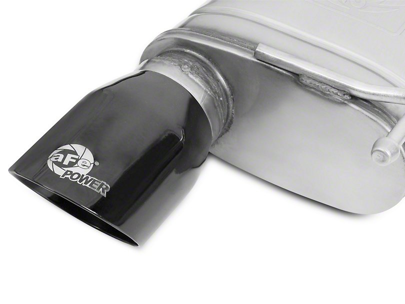 AFE MACH Force XP 2.5 in. Axle-Back Exhaust w/ Black Tips