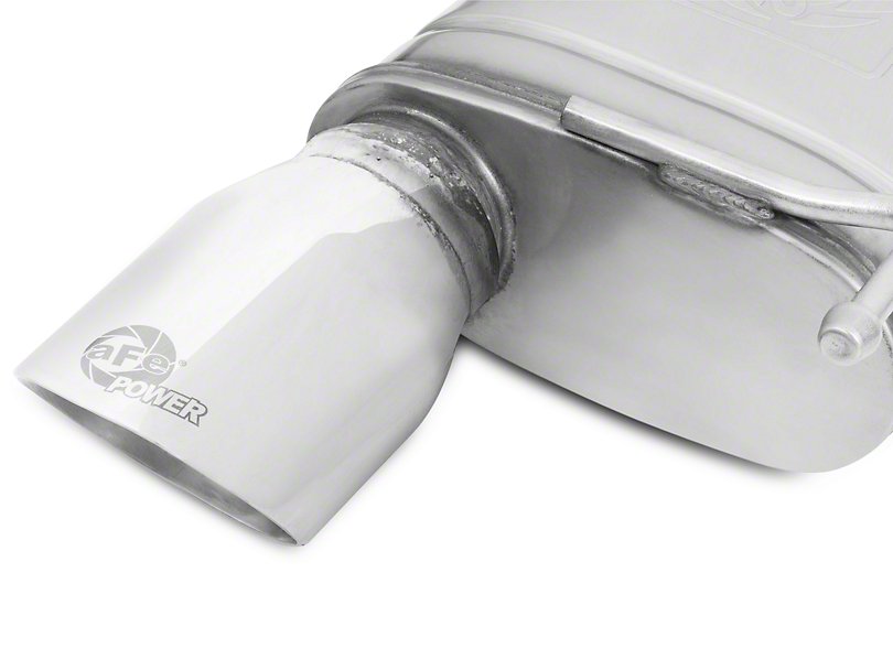 AFE MACH Force XP 2.5 in. Axle-Back Exhaust w/ Polished Tips