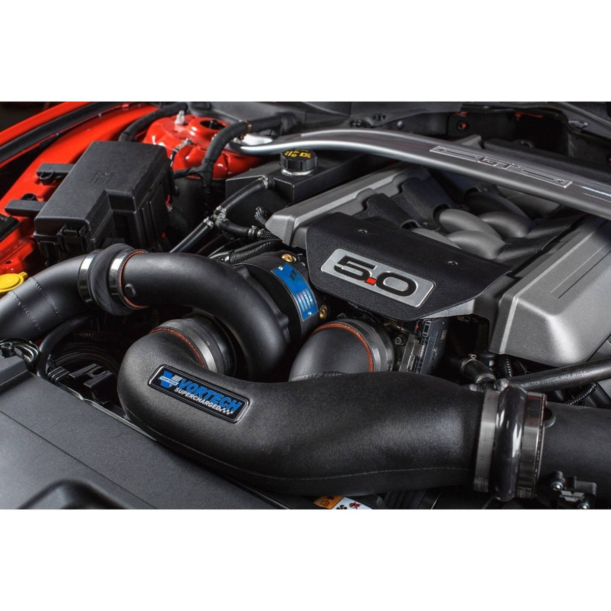 S550 Mustang Complete V-3 Si System - Black Finish